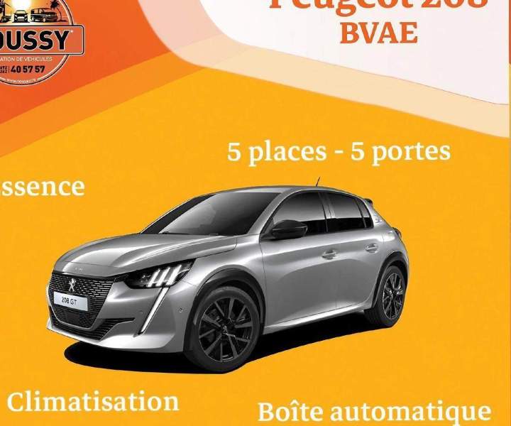 Location véhicule 5 places Sainte-Clotilde